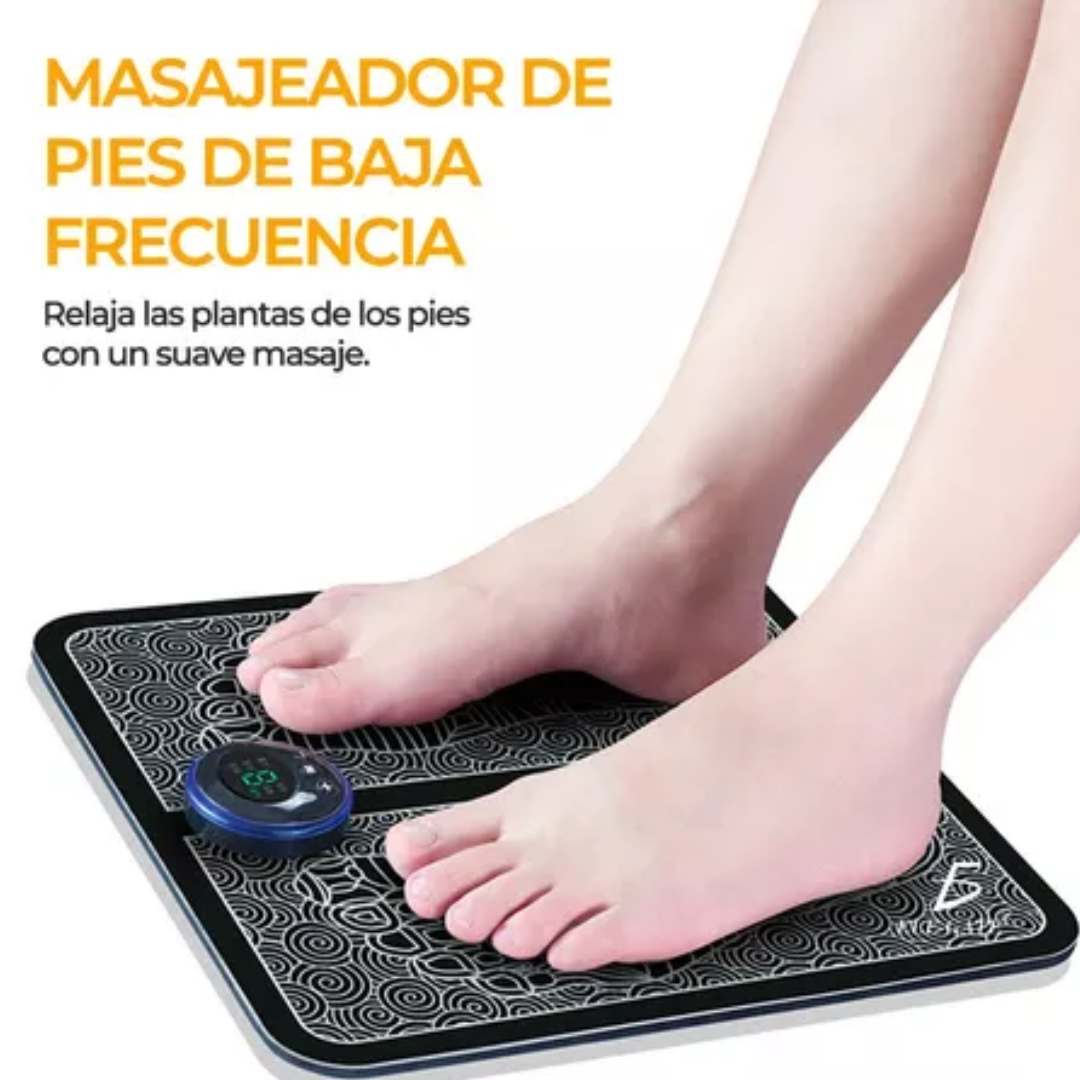 🟢 Masajeador De Pies Eléctrico Estimula